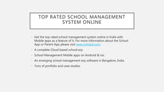 VinHaze- The Best Cloud Based School Management Software & Mobile Apps ...