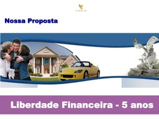 Liberdade Financeira - 5 anos
Nossa Proposta
 