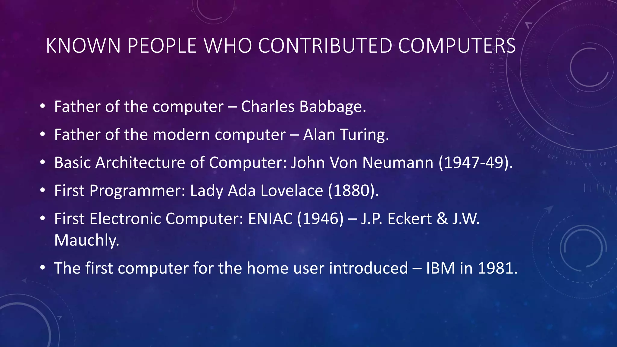 BASIC KNOWLEDGE ABOUT COMPUTERS by V | PPT