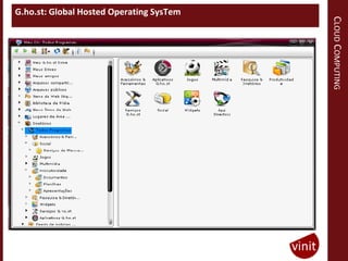 G.ho.st: Global Hosted Operating SysTem




                                          CLOUD COMPUTING
 