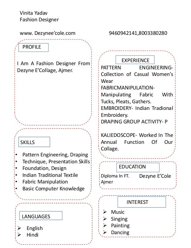 Vinita Yadav Fashion Design Student Nsqf Level 5