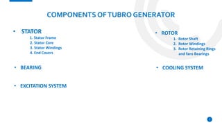 Manufacturing process of TURBO GENERATOR | PPTX