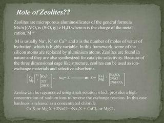 synthesis of fly ash based zeolite for wastewater purification | PPTX
