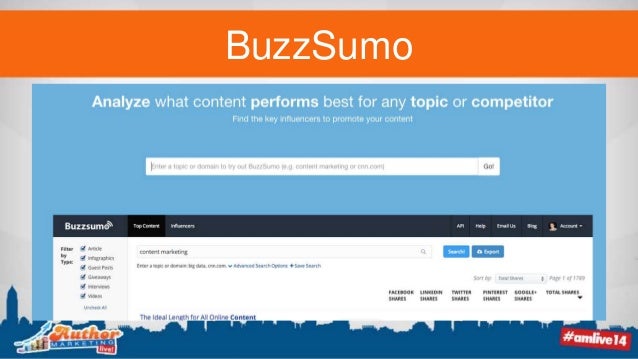 BuzzSumo
 