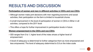 Does climate-smart village approach influence gender equality in farming households? A case of two contrasting ecologies in India