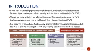 Does climate-smart village approach influence gender equality in farming households? A case of two contrasting ecologies in India