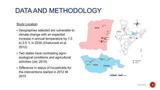 Does climate-smart village approach influence gender equality in farming households? A case of two contrasting ecologies in India