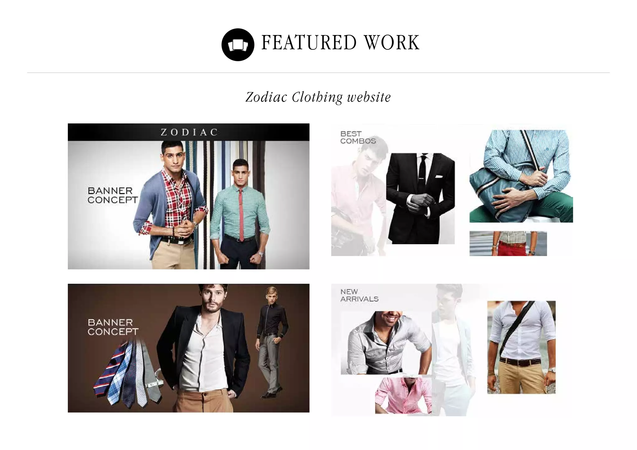Featured Work
Zodiac Clothing website
 