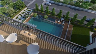 •
THE POOLSCAPED ARENA
 