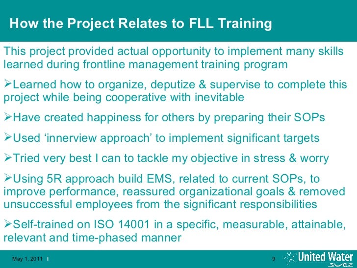 FrontLine Leadership Training Program Final Presentation