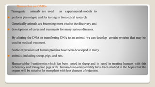 General transfer and transgenic technology in plant and animal | PDF