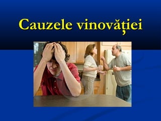 Cauzele vinovăţieiCauzele vinovăţiei
 