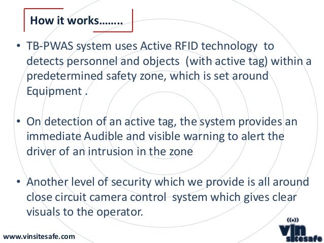 TAG Based Proximity Warning Alert System