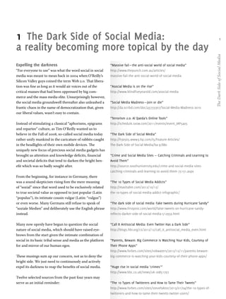 The dark side of social media alarm bells analysis and the way out | PDF