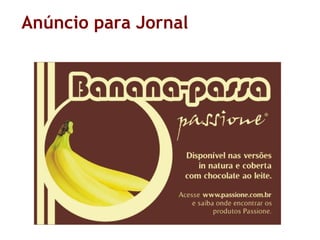 Anúncio para Jornal
 