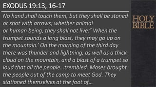Exod Lightning The Story and History of Exodus - Part 7: Bread, Water, Rocks and ...