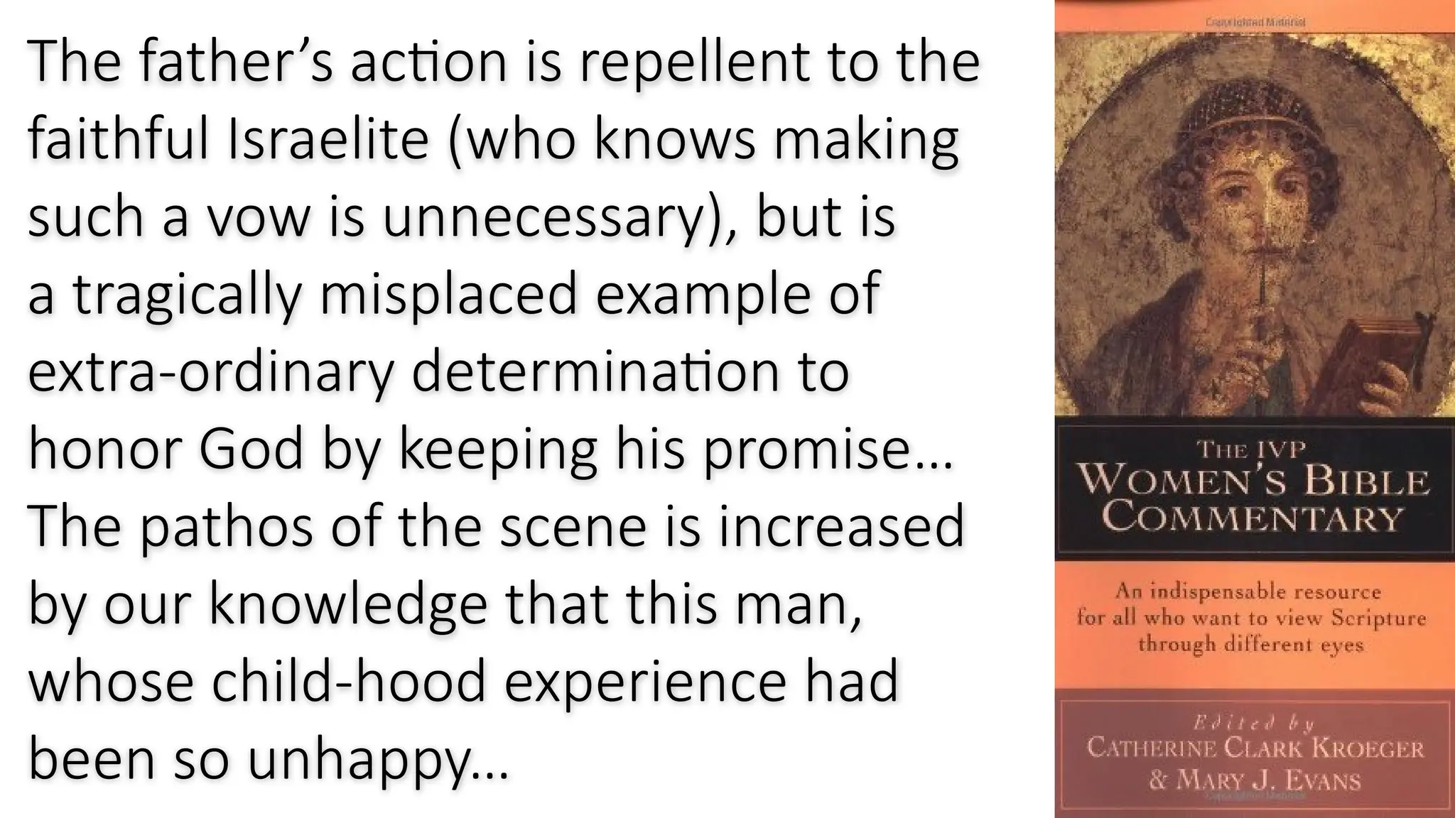 The Book of Judges: Part 4 Ch 10 12 (Jepthah His Daughter) PPTX The Book of Judges: Part 4 Ch 10 12 (Jepthah His Daughter) PPTX