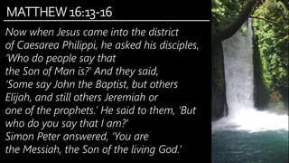 The Story of Jesus: Part III - Community
