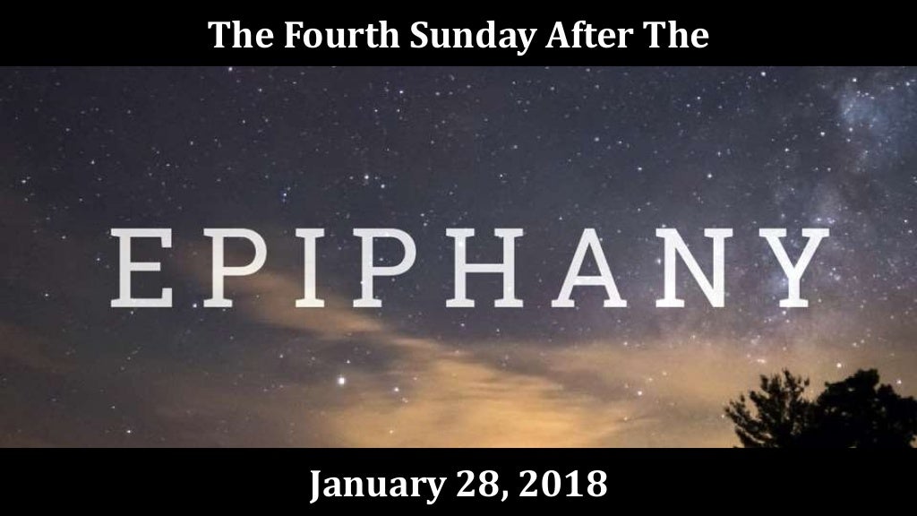 Fourth Sunday After Epiphany