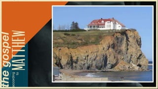 When Jesus had finished teaching
 his twelve disciples…. (11:1)
 