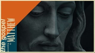 When Jesus had finished teaching
 his twelve disciples…. (11:1)
 