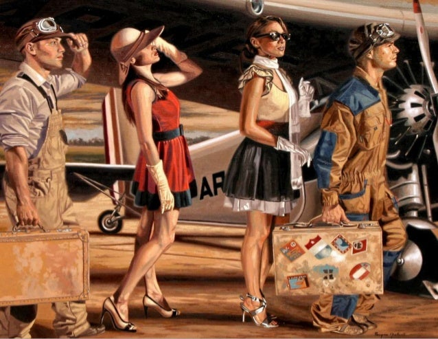 vintage paintings by peregrine heathcote