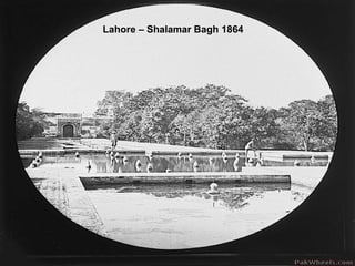 Lahore – Shalamar Bagh 1864 