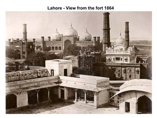 Lahore - View from the fort 1864 