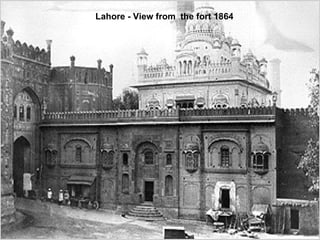 Lahore - View from  the fort 1864 