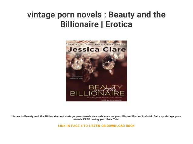 Vintage Erotic Animal Porn - vintage porn novels : Beauty and the Billionaire | Erotica