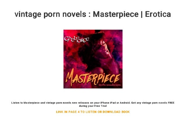 vintage porn novels : Masterpiece | Erotica