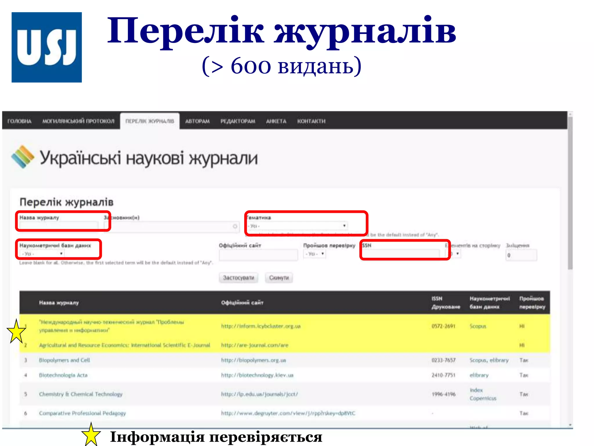 Перелік журналів
(> 600 видань)
Інформація перевіряється
 