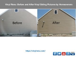 About Jeb Built Home BuildersVinyl Renu: Before and After Vinyl Siding Pictures by Homeowners
https://vinylrenu.com/
 