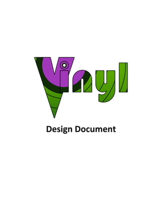 Design Document
 