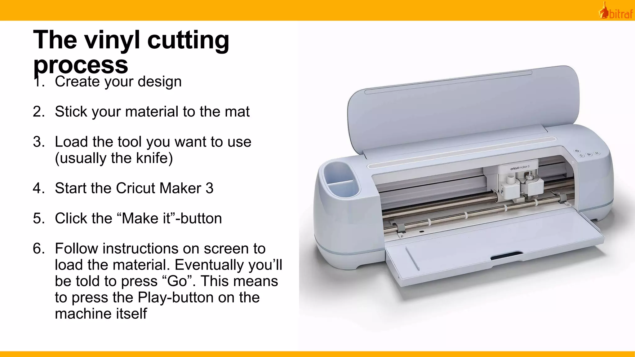 Vinyl Cutting workshop | PPTX