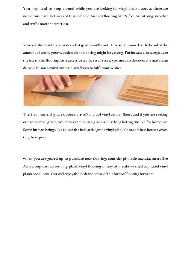 Vinyl Plank Flooring Is A Cost Powerful Technique To Hardwood Floors