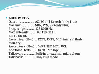 Viola Basic – Plus COMBO UNIT: MIDDLE EAR ANALYZER / AUDIOMETER | PPTX
