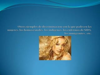 El Terrorismo.Para que una persona sepa cuando sus derechos esenciales han sido violados, es preciso que conozca cuales son estos, y cuales los tipos de violación que existen.A continuación revisaremos cuatro tipos de ellas: la discriminación, el terrorismo, la prostitución y la censura.