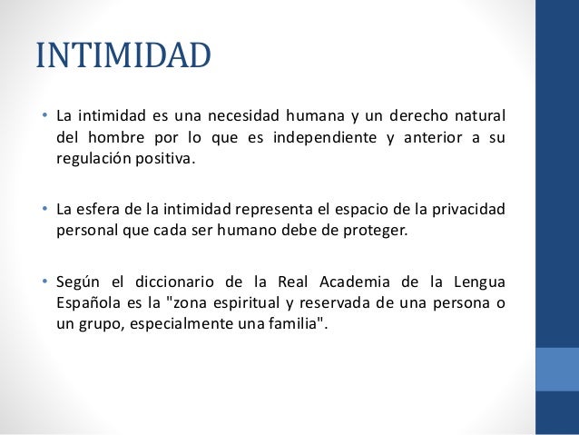 Violación de la intimidad - Derecho a la intimidad (Perú)