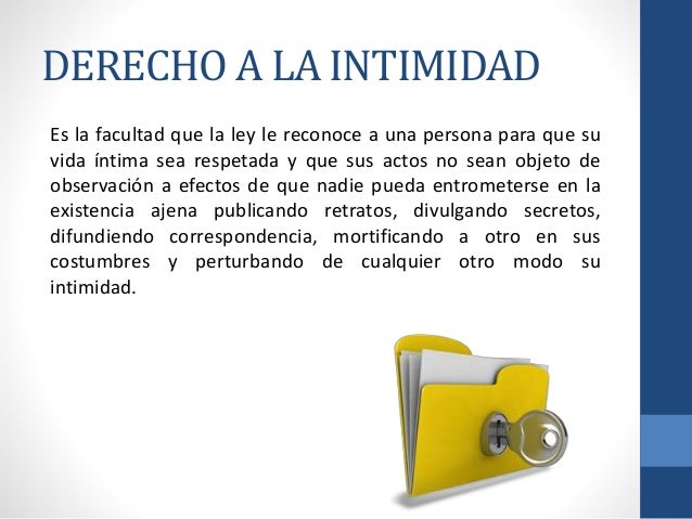 Violaci n De La Intimidad Derecho A La Intimidad Per 
