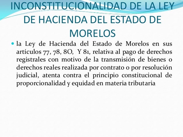 Violacion a los pricipios de proporcionalidad y equidad en