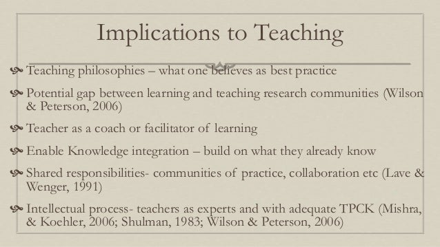 cite a teaching implication of the information process