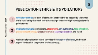 Violation of publication ethics by Rajdeep | PPTX