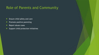 PPT for Violence against children- Child rights and protection | PPTX