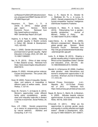 Violence against women and gender equality in the philippines: Are they ...