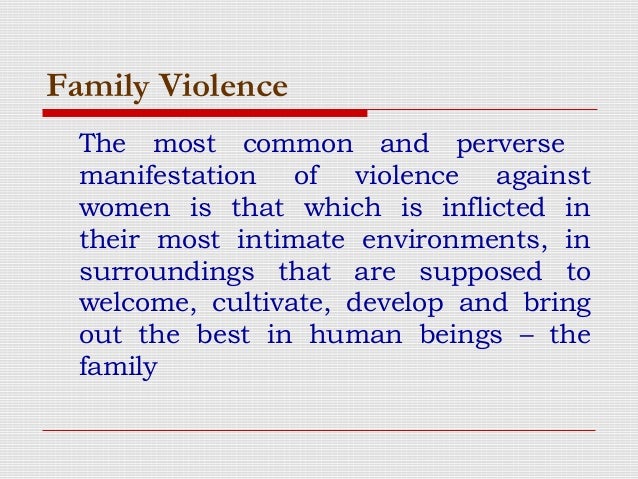 Essay violence against women