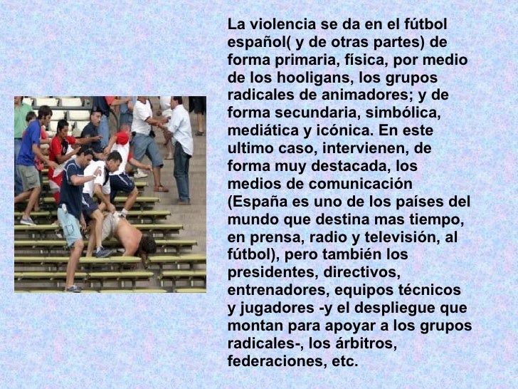 Violencia En El Futbol