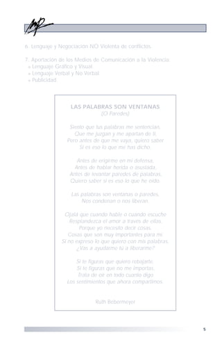 Violencia Verbal Libro