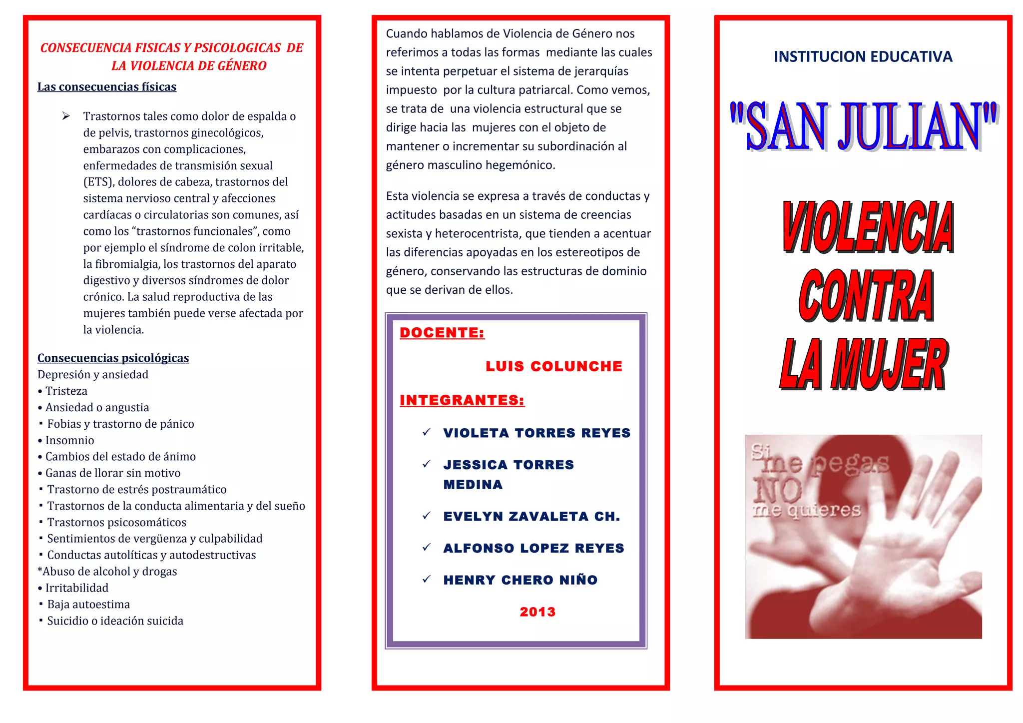 Violencia contra la mujer | PPT
