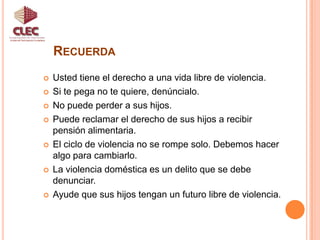 Violencia institucional(Art. 9)